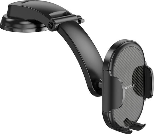 Borofone Car Mobile Mount 4.7" - 7" with Adjustable Hooks Black