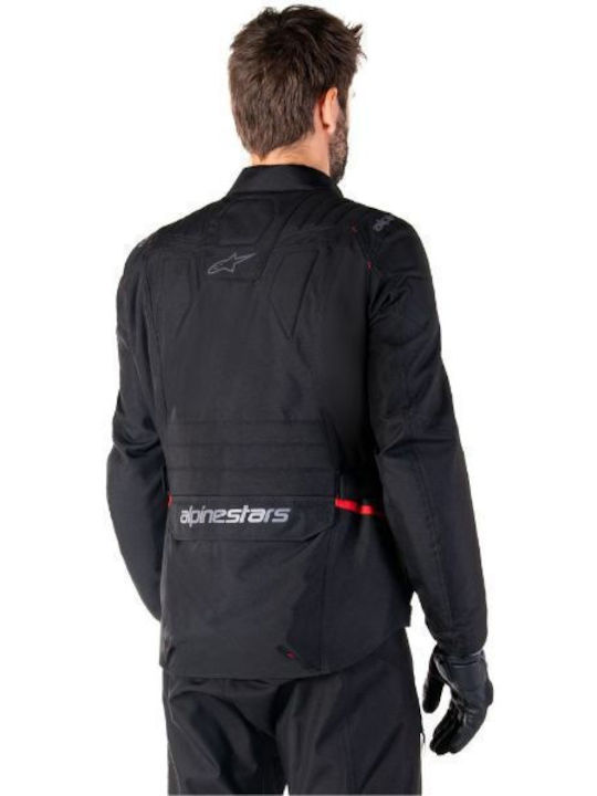Alpinestars ST-1 Ανδρικό Μπουφάν Μηχανής 4 Εποχών Αδιάβροχο Μαύρο