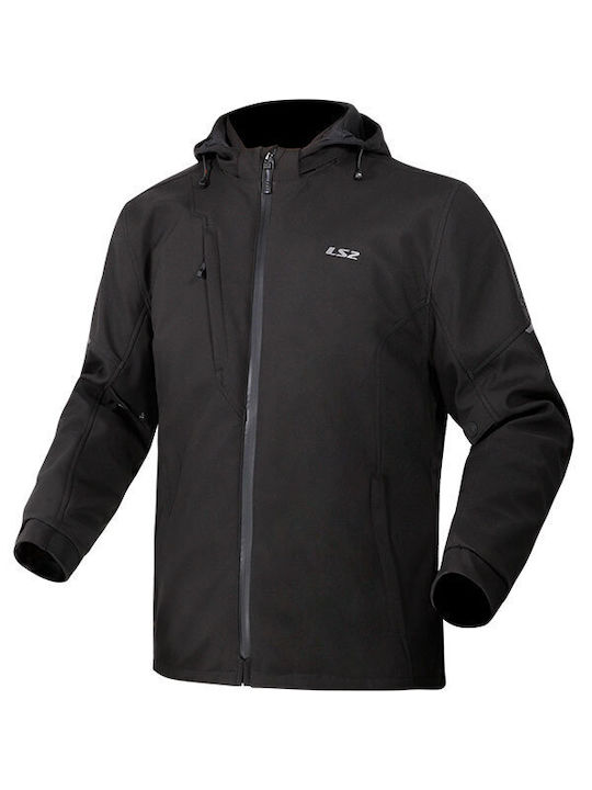 LS2 Bolton Bărbătesc Geacă de motocicletă Softshell 4 Sezoane Waterproof Negru