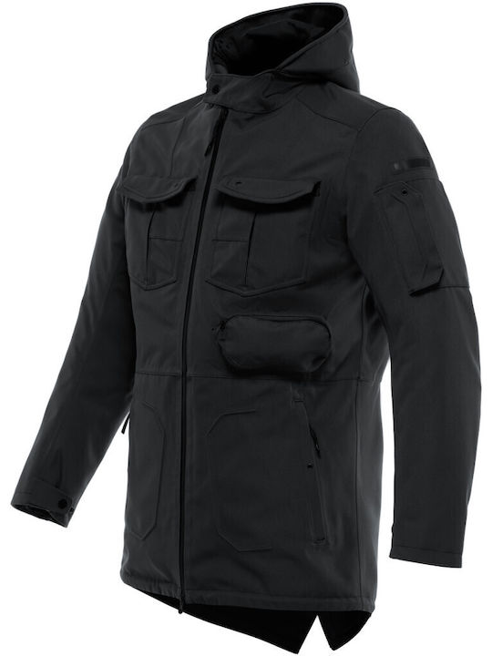 Dainese Duomo Absøluteshell Pro Ανδρικό Μπουφάν Μηχανής 4 Εποχών Αδιάβροχο Μαύρο