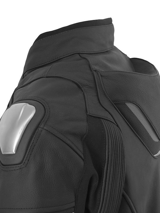 AGVpro Factory Leder Herren Jacke 4 Jahreszeiten Schwarz AGVpro Factory Leder Herren Jacke 4 Jahreszeiten Schwarz