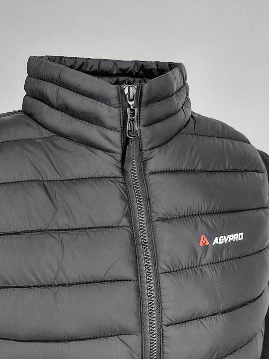 AGVpro Puffer GV350 Bărbați Geacă 4 Sezoane Negru AGVpro Puffer GV350 Bărbați Geacă 4 Sezoane Negru