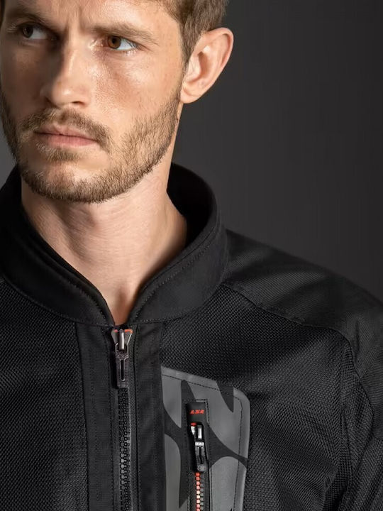 LS2 Alba Summer Men's Motorcycle Jacket Black