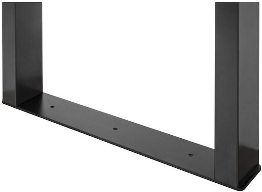 Techly ICA-TR68MW Suport TV de perete cu braț până la 100" Negru