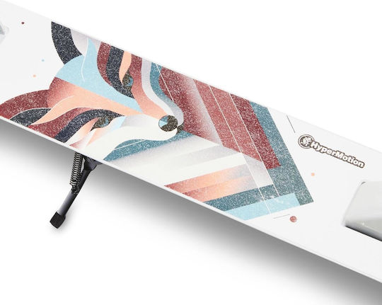 HyperMotion Scuter Copii Pliabil City Swift Winter Fox 2 Roți Pentru 6+ Ani Alb