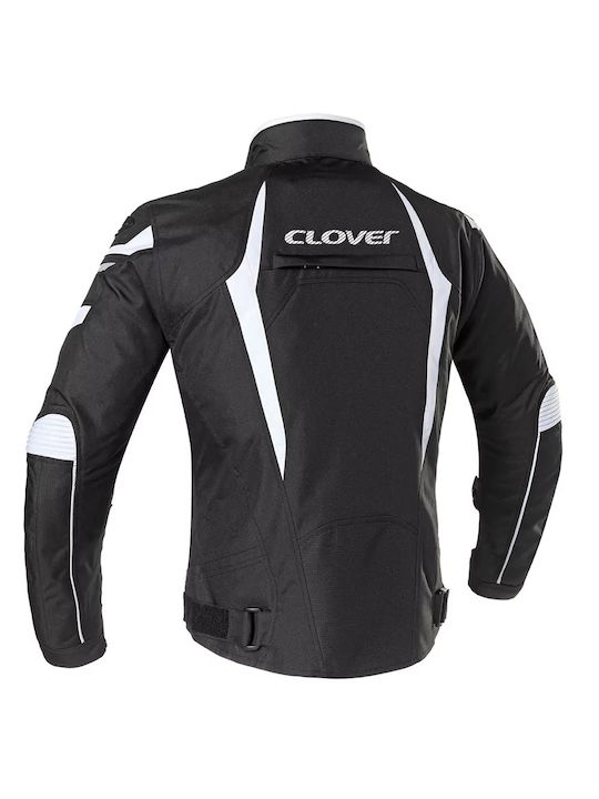 Clover Airblade-4 1765 N B Machine Jacket Schwarz Weiß Clover Airblade-4 1765 N B Machine Jacket Schwarz Weiß