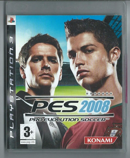 Pro Evolution Soccer 2008 PS3 Game (Used)