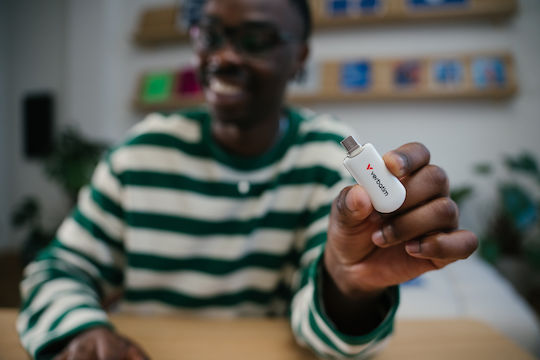 Verbatim 256GB USB 2.0 Stick with connection USB-C White