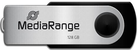 MediaRange 128GB USB 3.2 Stick Ασημί