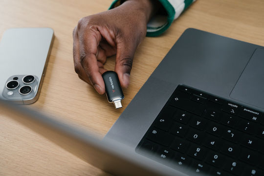 Verbatim 128GB USB 3.2 Stick with connection USB-C Black