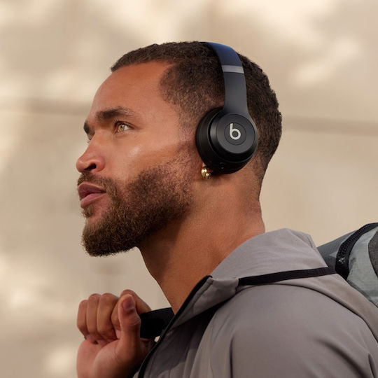 Beats Solo 4 Wireless / Wired On Ear Headphones with 50 hours of Operation and Quick Charge Slate Blue