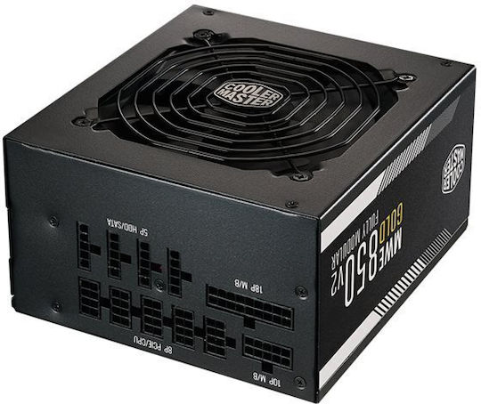 CoolerMaster MWE Gold 850 V2 850W Черен Компютърно захранване Пълен модул 80 Plus Gold