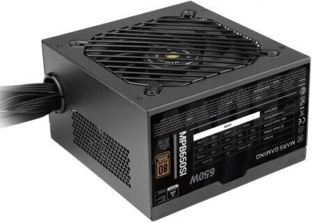 Mars Gaming MPB650SI 650W Schwarz Computer-Netzteil Voll verkabelt 80 Plus Bronze