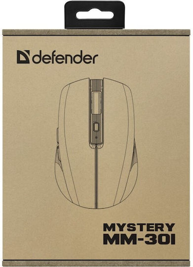 Defender Mystery MM-301 Ασύρματο Ποντίκι Μωβ