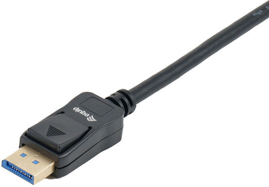 Equip Cable DisplayPort male - DisplayPort male 2m Μαύρο (119272)