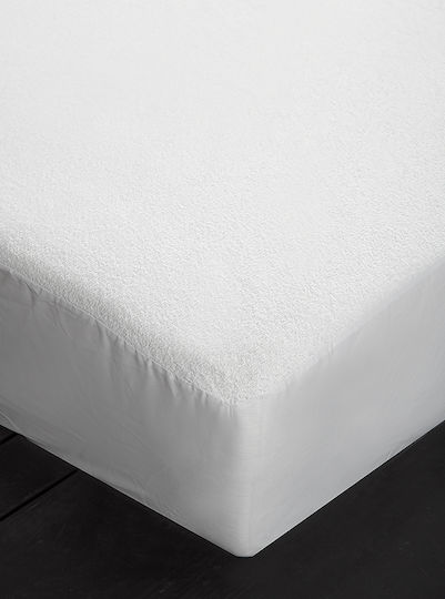 Vesta Home Fitted Waterproof Crib Mattress Protector Cotton 60x130cm