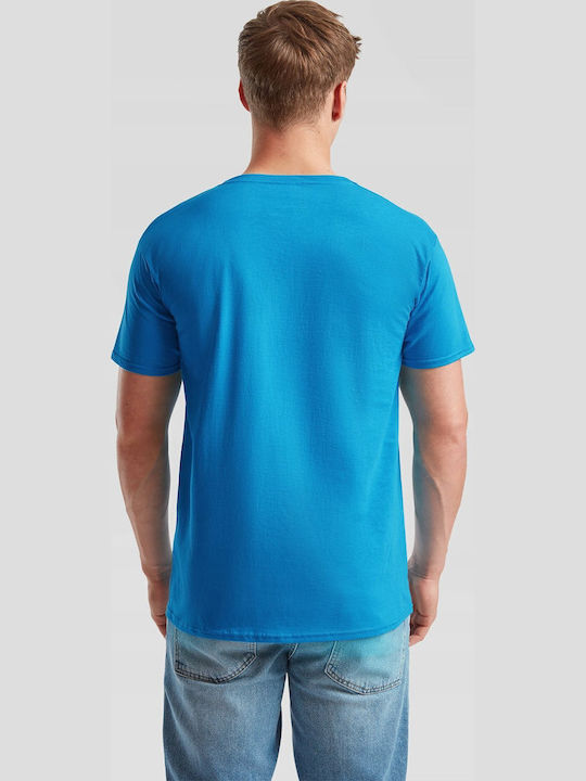 Fruit of the Loom Ανδρικό Διαφημιστικό T-shirt Κοντομάνικο Azure Fruit of the Loom Ανδρικό Διαφημιστικό T-shirt Κοντομάνικο Azure