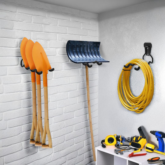 Steel Wall Tool Hook Tools Wheels Ladder Bicycle Steel Maximum Load 30kg Mc-486