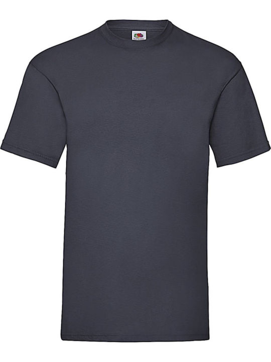 Fruit of the Loom Valueweight T Men's Short Sleeve Promotional T-Shirt Deep Navy Blue