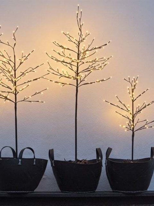 Beleuchtet Weihnachtsdekoration Baum 110cm Braun
