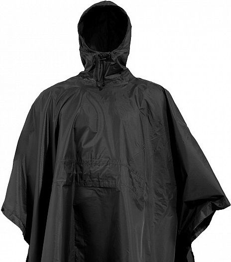 Pentagon Poncho Hunting Rainwear Black