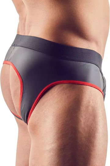 Svenjoyment Underwear Ανδρικό Εσώρουχο Jockstrap Μαύρο