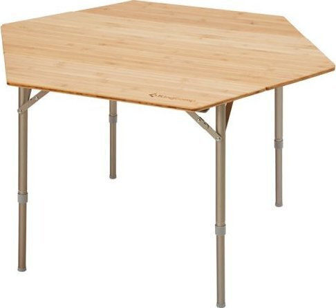 KingCamp Τραπέζι Αλουμινίου για Camping Πτυσσόμενο 22x20x20cm Ασημί