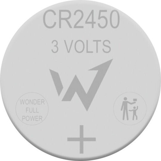 Wonder Batterien Lithium für Uhren CR2450 3V 5Stück