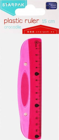 Starpak Χάρακας Πλαστικός 15cm