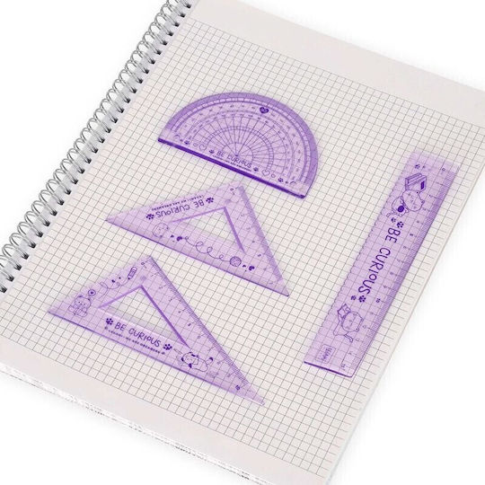 Geometry Set You Rule Kitty Legami Rs0002