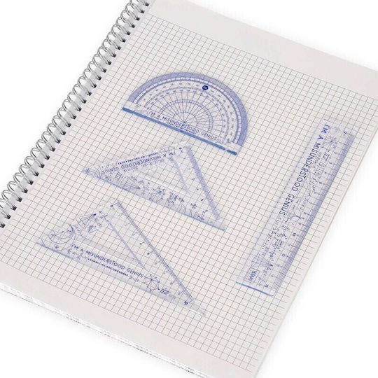 Geometry Set You Rule Genius Legami Rs0004
