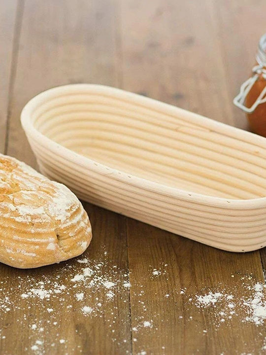 Orion Brotkasten aus Rattan Gray 32x15x9cm
