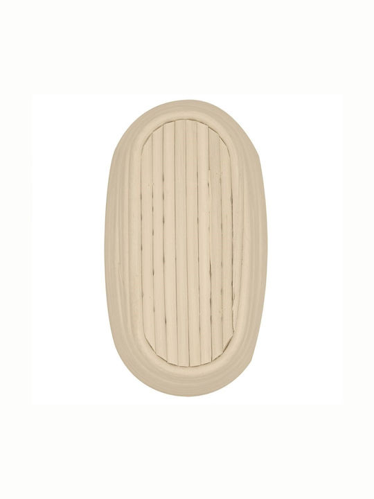 Orion Brotkasten aus Rattan Beige