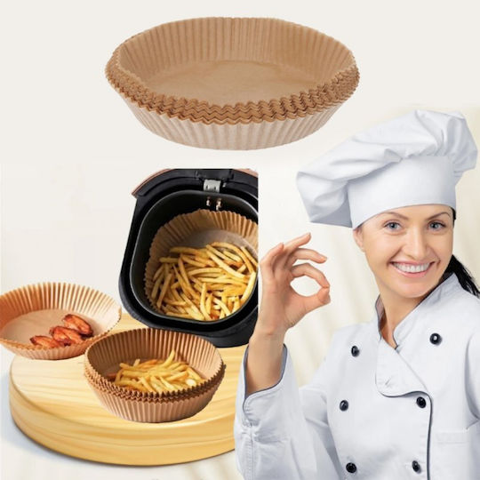 Brunbeste Non-stick Papers for Air Fryer 20x20cm 100pcs