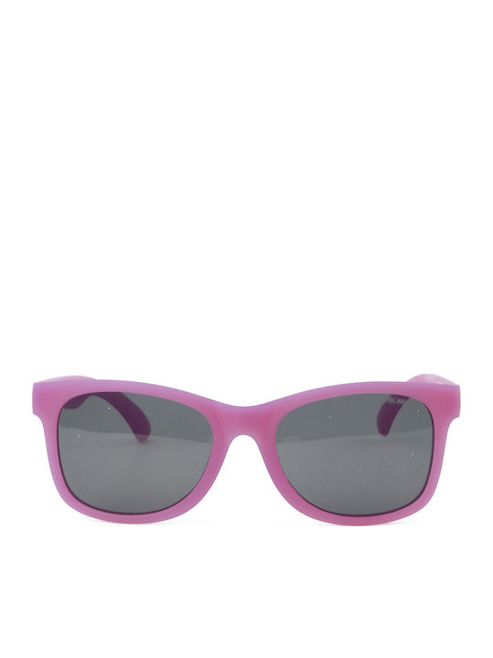 Nanovista Square Kids Sunglasses with Polarized Purple Lens