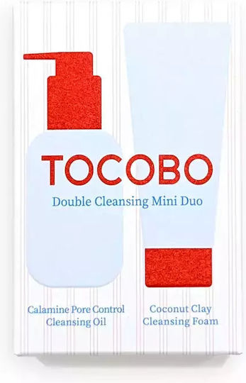 Tocobo Double Cleansing Mini Duo Set de Călătorie pentru Hidratare & Acnee 2buc