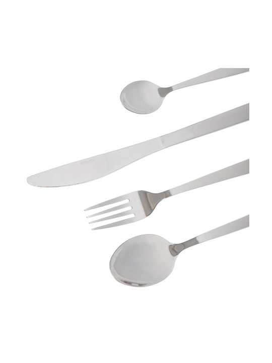 Homla Cutlery Set Stainless Silver 24pcs