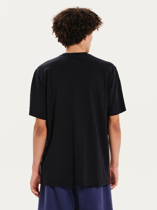 T-shirt Navy Μπλε