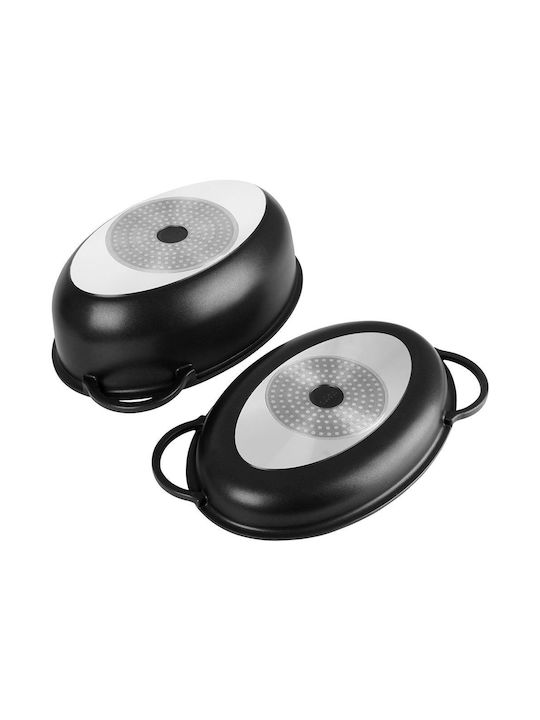 Orion Grande Cast Aluminum Pan with Lid with Non-Stick Interior Coating 19cm