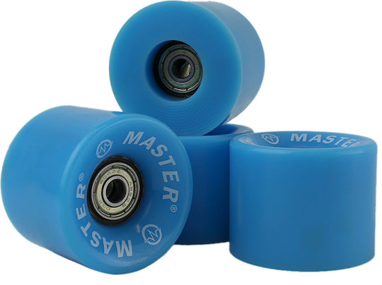 Roți de schimb pentru skateboard Master 60 x 45 mm albastre