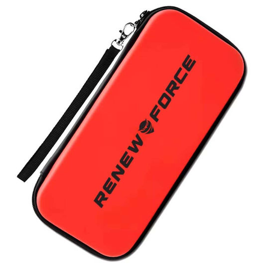 Защитен калъф за конзола Nintendo Renew Force, съвместим с Nintendo Switch Switch Oled, червен черен