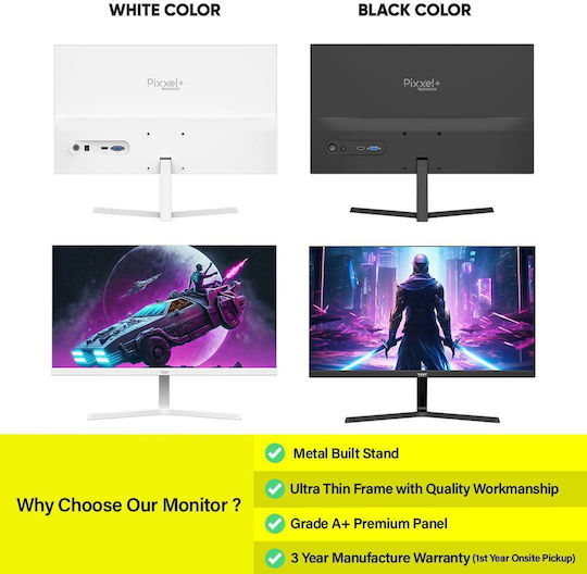 Armaggeddon PF24HD Super IPS Gaming Monitor 23.8" FHD 1920x1080 με Χρόνο Απόκρισης 7ms GTG