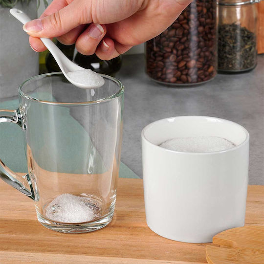 Vilde Sugar Bowl Serving White
