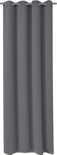 Sidi Home Plast Verdunkelung Mit Grommets Schwarze 140x260cm