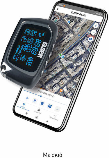 Συναγερμός Mηχανής Elser Elser 800 Gps 4g Τηλεειδοποίηση & Gps Tracker
