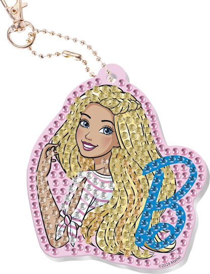 Creative Diy Set Create Your Own Keychain Diamond Painting Technique Barbie