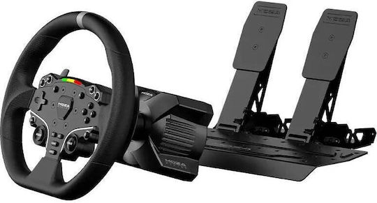 Moza Racing R3 Racing Bundle Steering Wheel with Pedals for PC