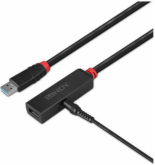 Lindy Regular USB 2.0 to micro USB Cable Μαύρο 3m 43400 1τμχ