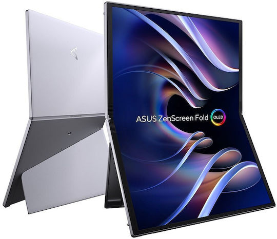 Asus ZenScreen Fold OLED MQ17QH OLED Portable Monitor 17.3" 2560x1920 Silver