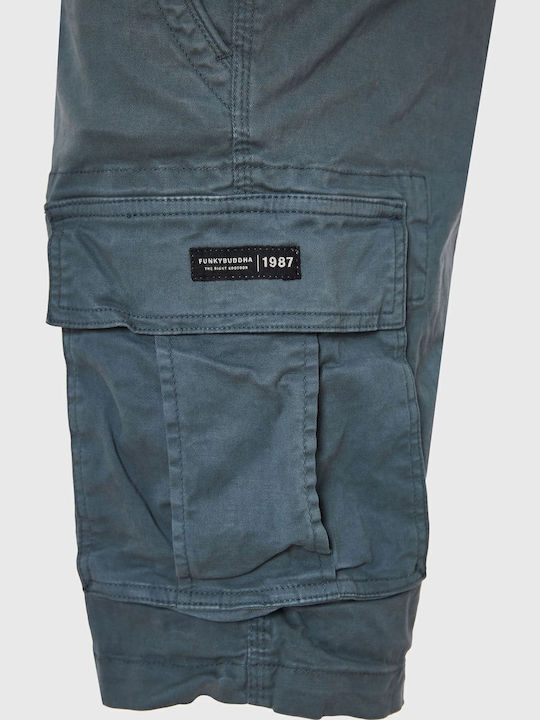 Ανδρική Βερμούδα Cargo Steel Grey